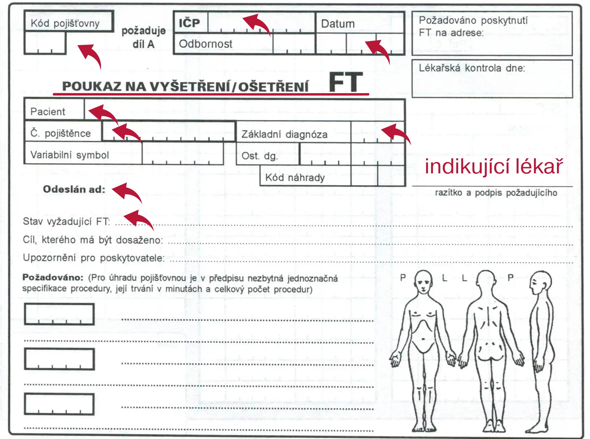 Vzor poukazu: Ergoterapie - FT poukaz